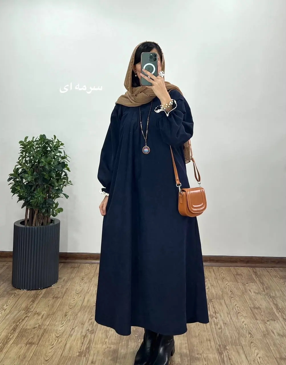 پیراهن مانتویی پاییزه رایلی 1